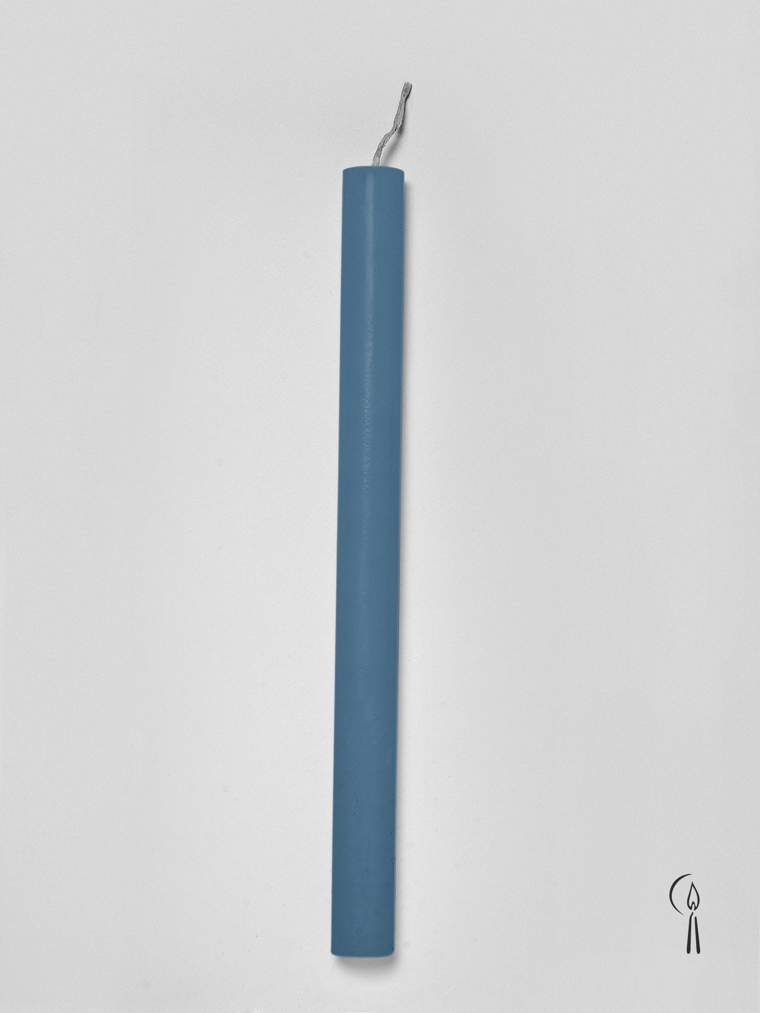 Λαμπάδα Κύλινδρος Γαλάζιο 32cm