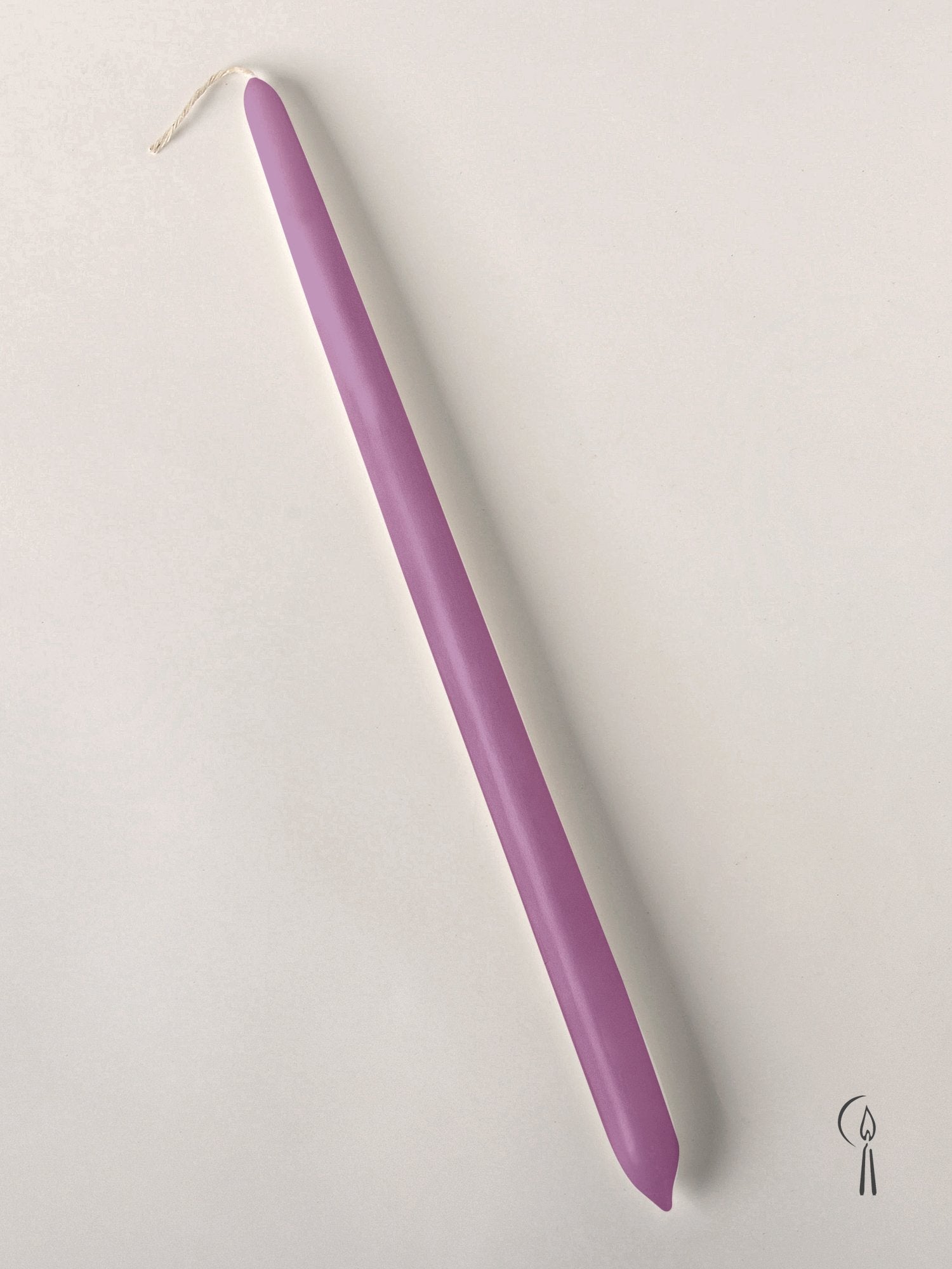 Λαμπάδα Κλασσική Μωβ 38cm