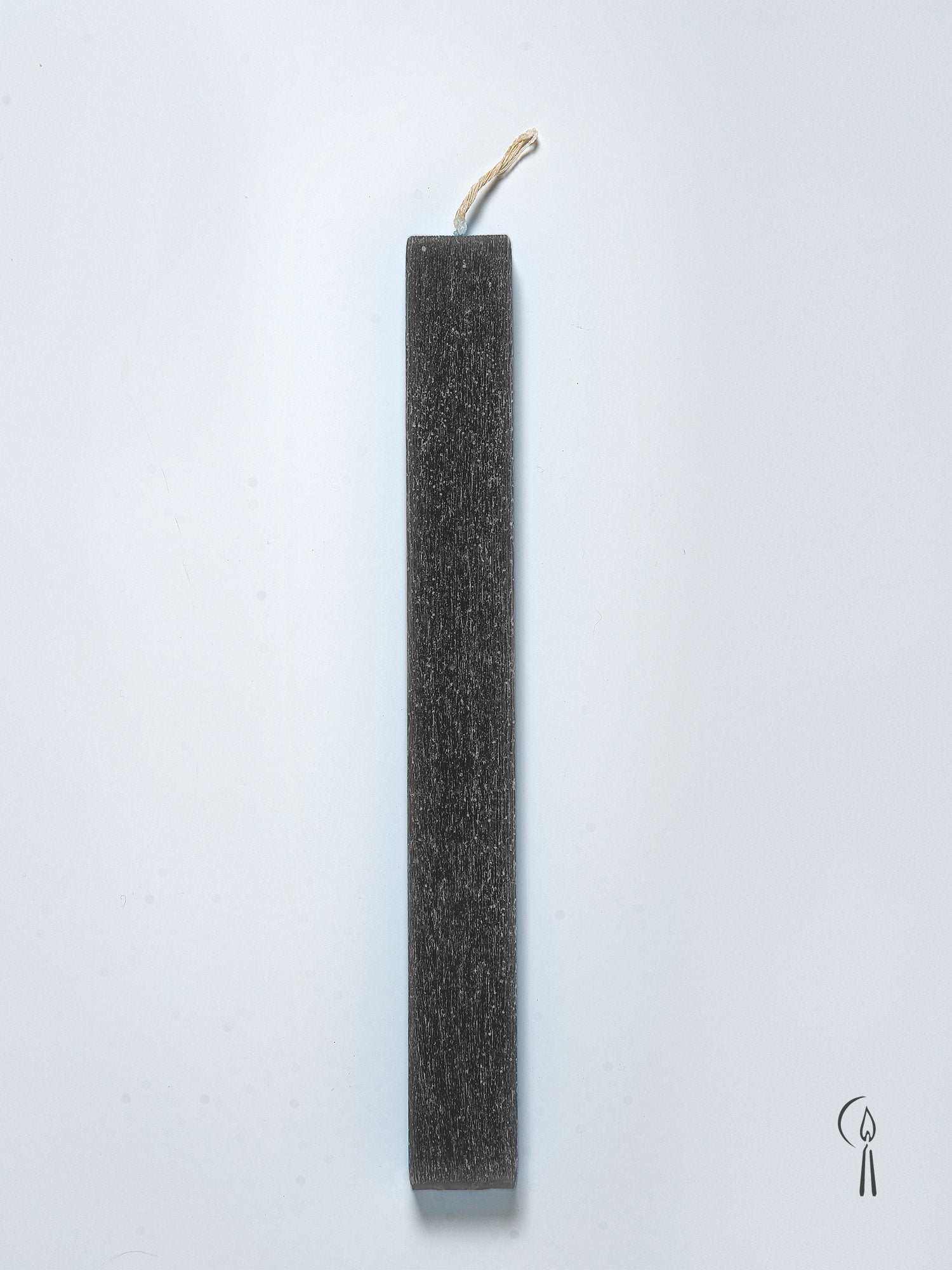 Λαμπάδα Πλακέ Scratch Γκρι 32cm