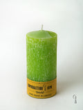 Χειροποίητο Κερί Scratch Αρωματικό Λαχανί 7x15cm
