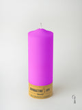 Κερί Κολώνα-Kορμός Φούξια 6x20cm