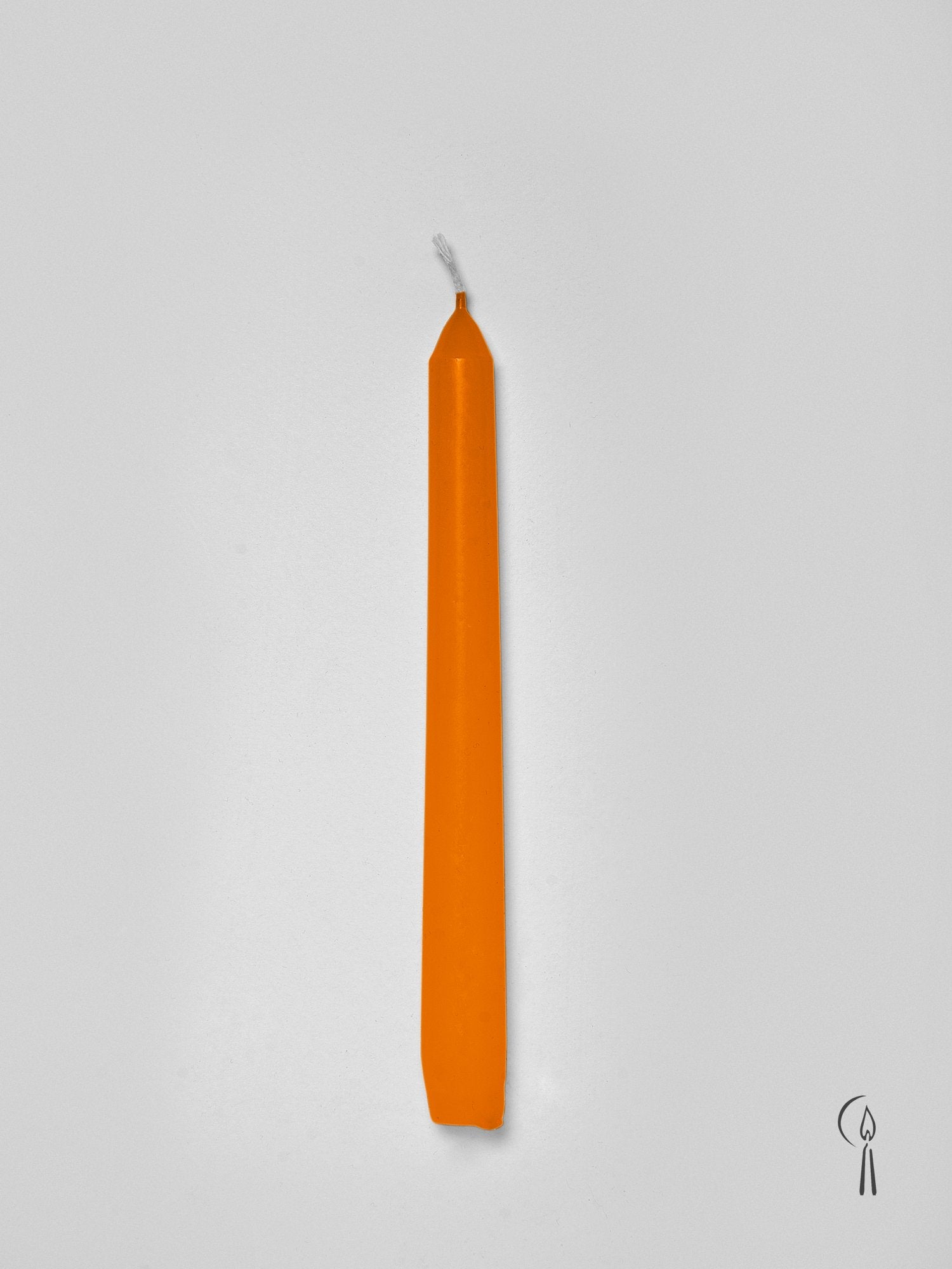 Κερί Βενετσιάνικο Κηροπηγίου Πορτοκαλί 20cm