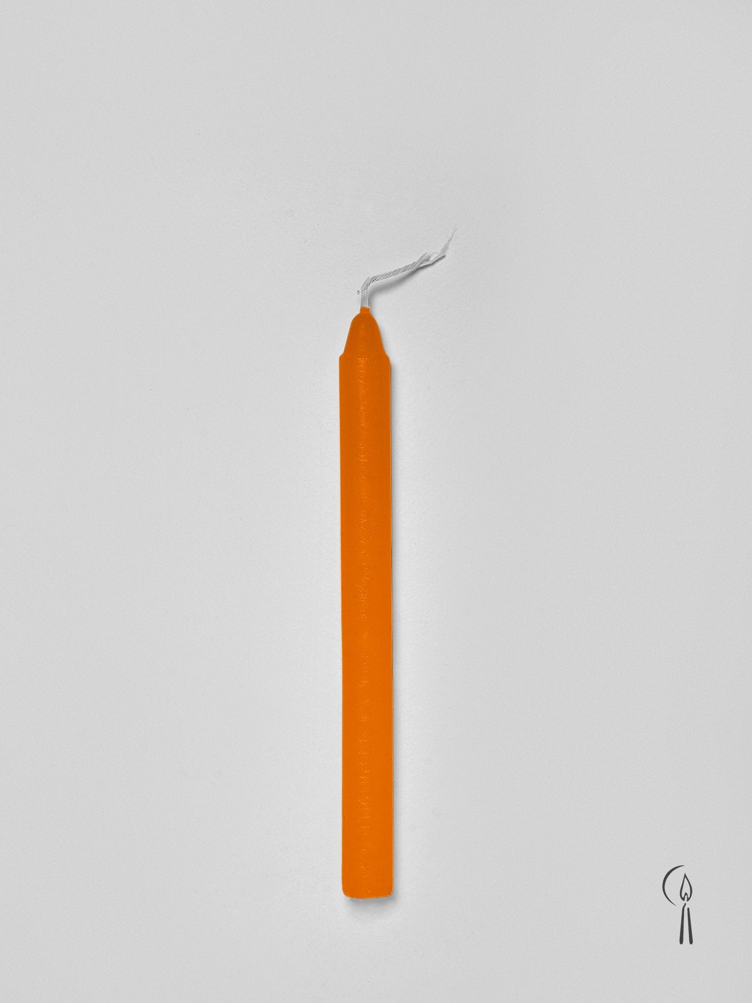 Κερί Σπαρματσέτο Κηροπηγίου Πορτοκαλί 20cm