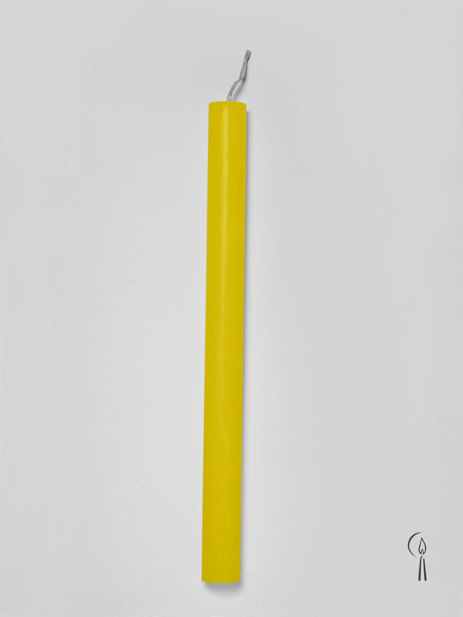 Λαμπάδα Κύλινδρος Κίτρινο 32cm