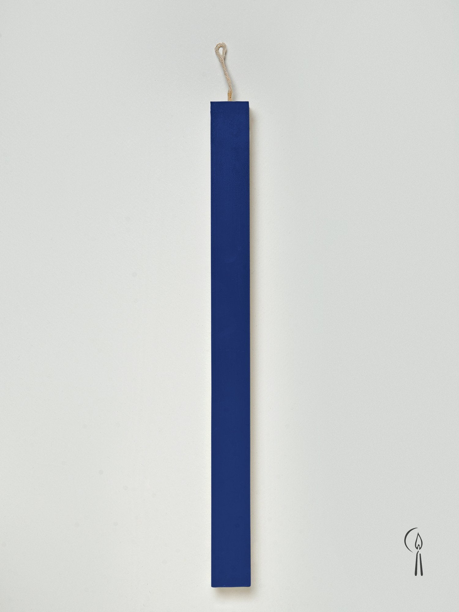 Λαμπάδα Πλάκε Μπλε 32cm