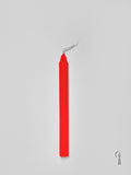 Κερί Σπαρματσέτο Κηροπηγίου Κόκκινο 20cm