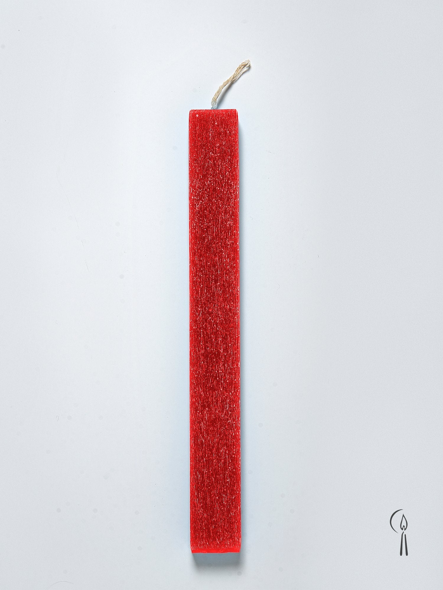 Λαμπάδα Πλακέ Scratch Κόκκινο 32cm