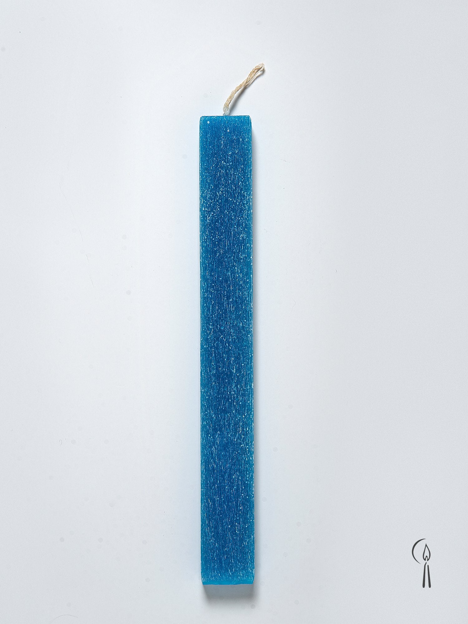 Λαμπάδα Πλακέ Scratch Γαλάζιο 32cm