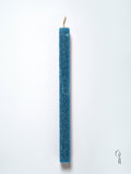 Λαμπάδα Τετράγωνη Scratch Γαλάζιο 32cm