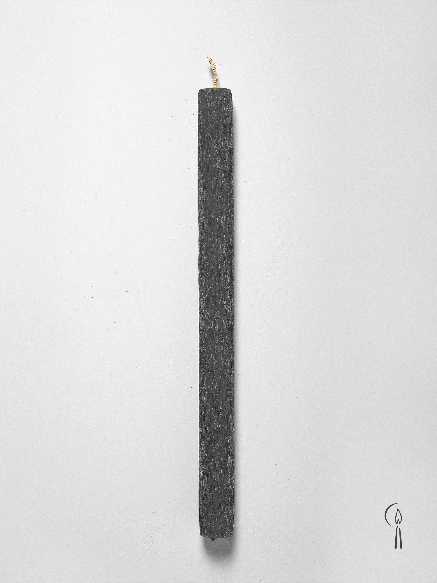 Λαμπάδα Κύλινδρος Scratch Γκρι 32cm