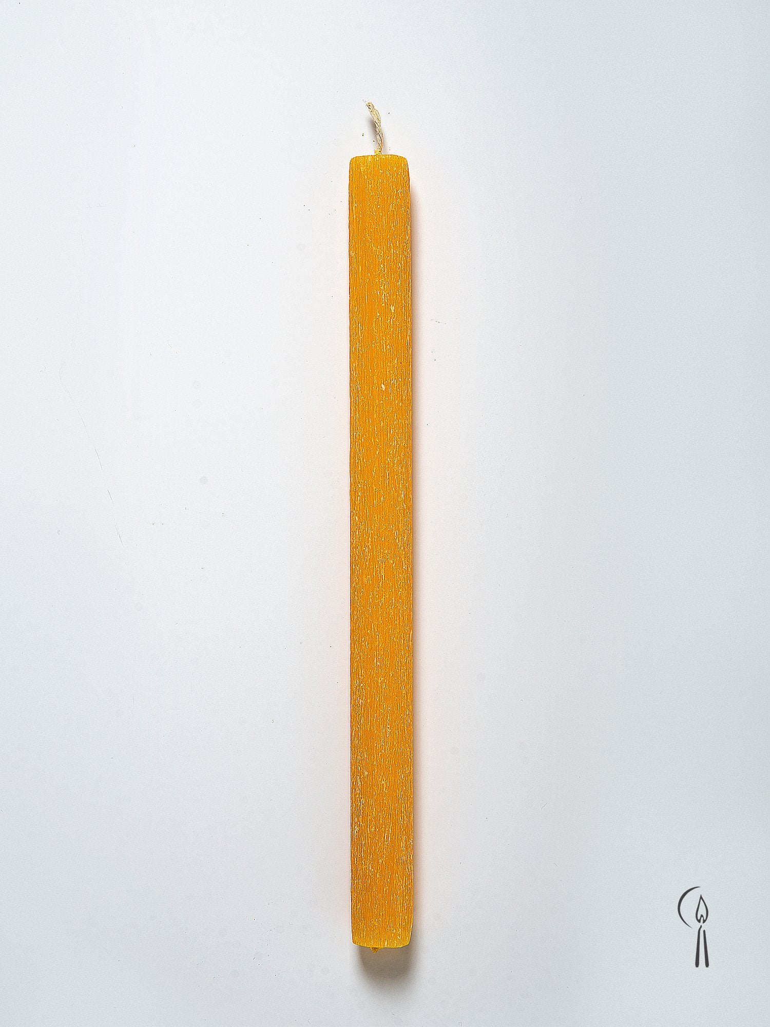 Λαμπάδα Κύλινδρος Scratch Κίτρινο 32cm