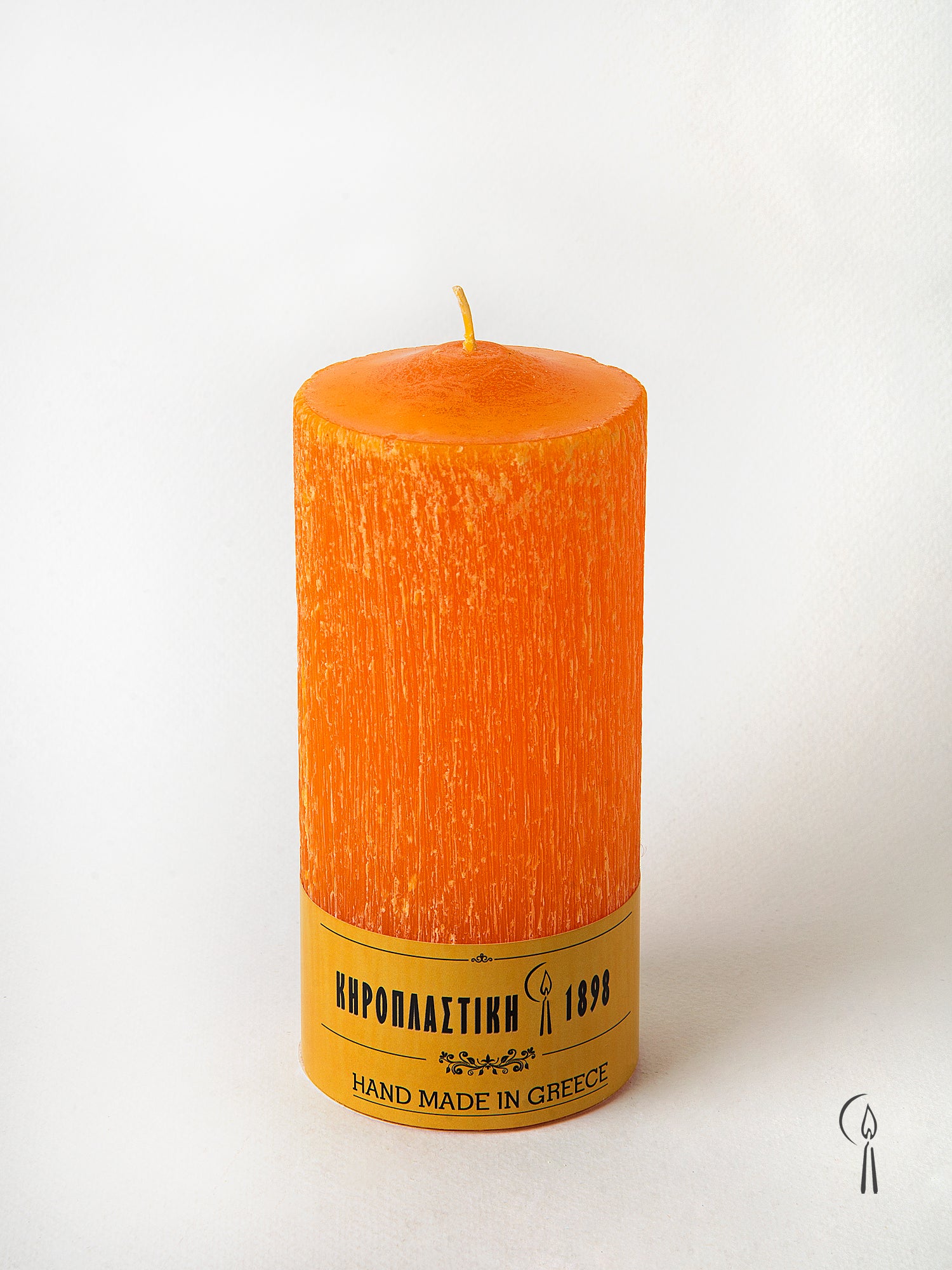 Χειροποίητο Κερί Scratch Αρωματικό Πορτοκαλί 7x15cm