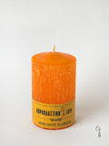 Χειροποίητο Κερί Scratch Αρωματικό Πορτοκαλί 7x10cm