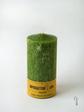 Χειροποίητο Κερί Scratch Αρωματικό Πράσινο Σκούρο 7x15cm